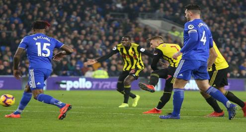 واتفورد يكتسح كارديف.. ووست هام يتجاوز فولهام في الدوري الانجليزي